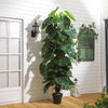 Large Artificial Drip Tree in Pot Faux Fake Houseplants Realistic Outdoor Plant