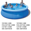 Large Swimming Pool About Gound Pool Inflatable Garden Outdoor Pools 8/10FT