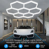 Led Hexagon Lights Customize 7 Grid System Honeycomb Light for Garage Home Lamp