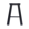 2Pcs 16 inch Industrial Steel Table Legs Stand Feet for Cafe Table/Bench/Cabinet