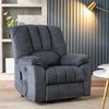 Electric Massage Chair Power Lift Recliner Armchair Single Sofa with Heat Grey