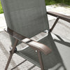 Garden Folding Chairs Portable Outdoor 2Seater Unit Camping High Back Armchair