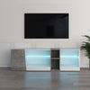 Mondeer 140cm Modern TV Stand Cabinet with RGB LED Lights & Remote Control