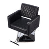 Salon Barber Chair Cube Chair PU Leather Hydraulic Pump Swivel Chair with Pedal