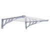 Straight Door Awning Patio Window Front Back Shelter Canopy Sun Shade Rain Cover