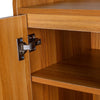 3 Doors Wooden Dining Sideboard Modern Storage Cupboard for Living Room Kitchen