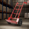 Heavy Duty Foldable Hand Truck Pneumatic Tyres Sack Barrow Trolley 200 KG 441lbs