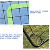 Rebounder Net Soccer Baseball Football Adjust Pitch Back Training Aids Outdoors