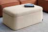 Swyft 02 Storage ottoman - Boucle Ivory RRP £499