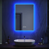 Bathroom Mirror With LED Lights / Bluetooth / Shaver Socket / Demister 500x700mm