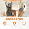 Cat Tree 179 Cm Small Cat Tower Indoor Kitten Activity Center Climbing Stand