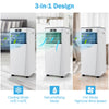 3-in-1 Portable Air Conditioner Rooms Ac Units w/ Remote Control & LED Display