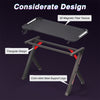 3D Super Cool RGB Neon Gaming Desk PC Laptop Computer Table Gamer Workstation
