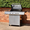 Fire Mountain Premier Plus 4 Burner Gas BBQ / Barbecue with Protective Cover