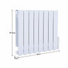 Aluminum Oil Filled Heating Radiator Electric Wall Heater with Thermostat ECO