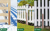Timber Fence Post Repair Stakes Kit Heavy Duty Fence Post Stakes Ground