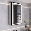Bathroom LED Mirror Cabinet with Dimmable Touch Switch Demister Shaver Socket