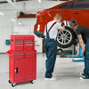 Heavy Duty Roller Tool Cabinet Storage Chest Box Garage Workshop 4 Drawers Red