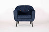 Sofa Modern Scandinavian Bucket Tub Chair Seat Modern Armchair Fabric 2 3 Seater
