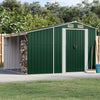 Lechnical Garden Shed Green 277x279x179 Galvanised Steel,Garden Storage W9C3