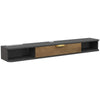 Floating TV Unit Stand with Storage Wall Mounted TV Cabinet with RGB LED Lights