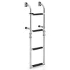 Folding 3 Step Boat Ladder Anti Slip Stainless Steel Swimming Pool Ladder