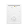 50x70cm Illuminated LED Bathroom Wall Mirror with Touch 3-Color Dimmable Lights