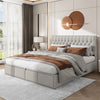 Ottoman Storage Bed 4ft6 Double Size Upholstered Bed Frame with Hydraulic Lift