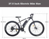 27.5" Mountain Bicycle E-Bike Electric Bike 21 speed 250W 36V 10.4Ah 15.5mph