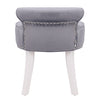 Velvet Dressing Table Stool Bedroom Vanity Makeup Stool Bedroom Chair Piano Seat