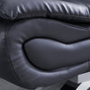 Leather 3 Seater Sofa Bed Couch 2 IN 1 Convertible Sofa Recliner Sleeper Bed New