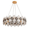 Luxury Crystal Ceiling Light Shining Chandelier Pendant Lamp Hallway Living Room