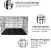 Metal Dog Cage Puppy Training Crate Pet Carrier Small Medium Large XL XXL Metal