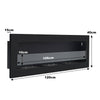 Bio Ethanol Fireplace Modern Wall Biofire 2/3 Burner Fire Place With Glass Panel