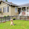 BingoPaw 5x Garden Fence Metal Wire Panel Heavy Duty Pet Dog Fencing Border Edge