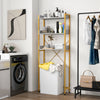 3-Tier Bathroom Organizer Over The Toilet Storage Shelf Rack Adjustable White