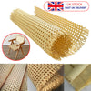 Natural Cane Sheet Webbing Rattan Sheet Cane Webbing Chair Repair DIY UK STOCK