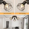 Modern 3 Way Adjustable LED Ceiling Spotlight Round Kitchen Spot Light w/ Viafms