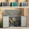 Outdoor Garden Storage Shed Bike Metal Pent Tool Shed House Can Put 2-4 Bicycles