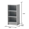 Narrow Small Bookcase Storage Shelf Unit Wood Bookshelf Display 6 Colours