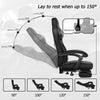 Ergonomic Gaming Chair Executive Office Recliner Seat Massage Cushion Footrest