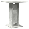 BistroTable Concrete Grey Engineered Wood Bar Table Patio Furniture