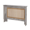 Small Medium Large Radiator Cover Vertical Slatted Grill Wooden Heating Cabinet
