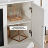 Fireplace TV Stand W/ Remote Control TV Console With Fireplace Insert Livingroom