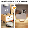 Wall Mounted Bedside Cabinet Table Floating Nightstand with Storage Drawer 2 Lun