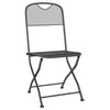 LAPOOH 7 Piece Garden Dining Set Anthracite Metal Mesh,Patio Dining F1H2