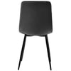 Dining Chairs Set of 4 Velvet Kitchen Living Room Lounge Counter Chairs in Grey