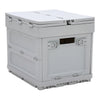 Collapsible Folding Camping Table Outdoor Plastic Storage Case Container Box Bin