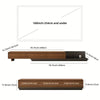 Extendable TV Stand Walnut 200–330cm Entertainment Unit w/ Storage Drawers, Thic