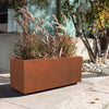 L/XL/XXL Cube Steel Garden Planter Patio Box Flowers Plant Pot Trough Raised Bed